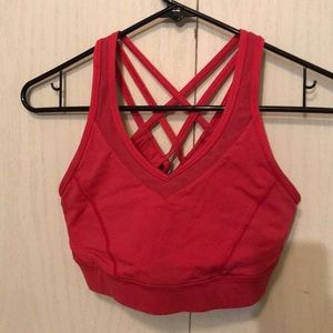 Lululemon Dark Pink Sports Bra
